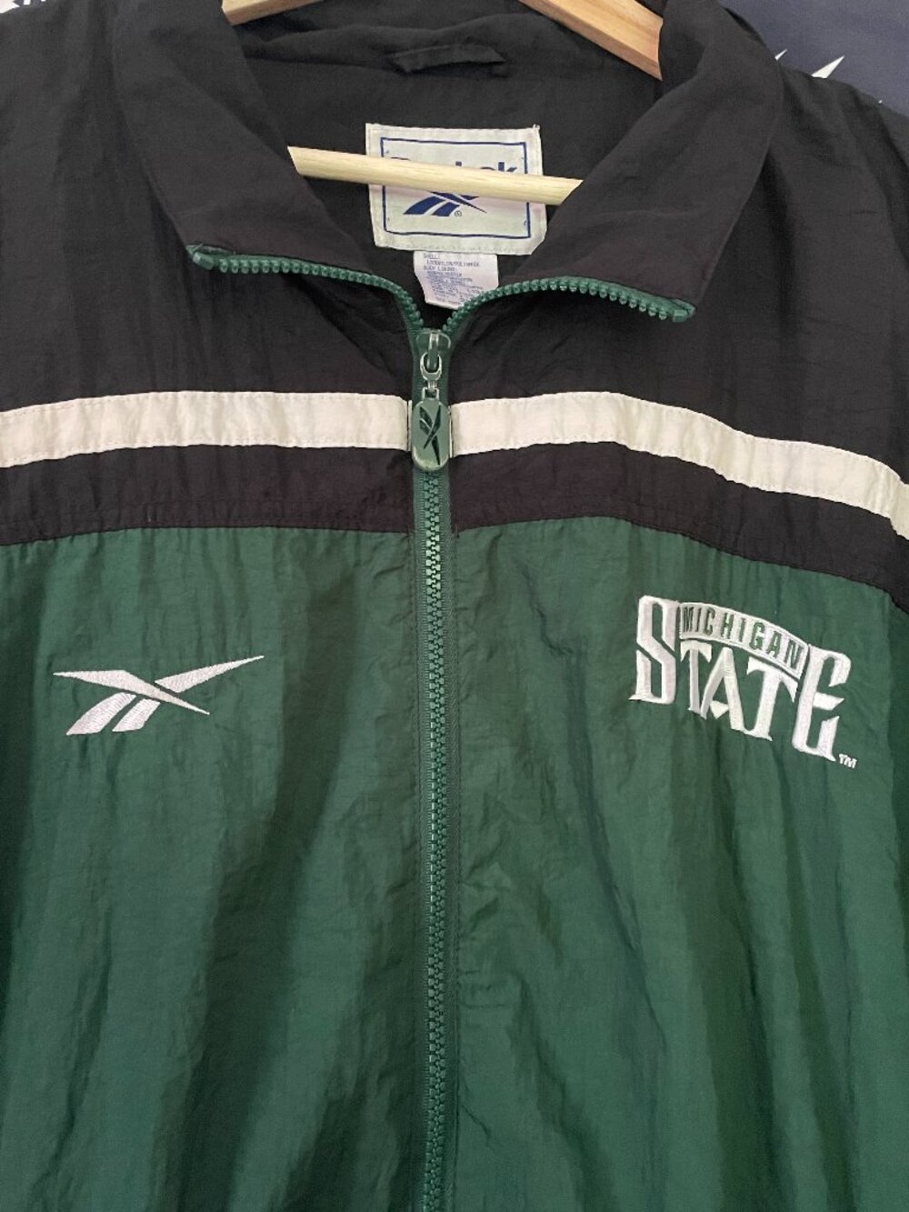 Vintage Michigan State Reebok Windbreaker - Picture 3 of 6